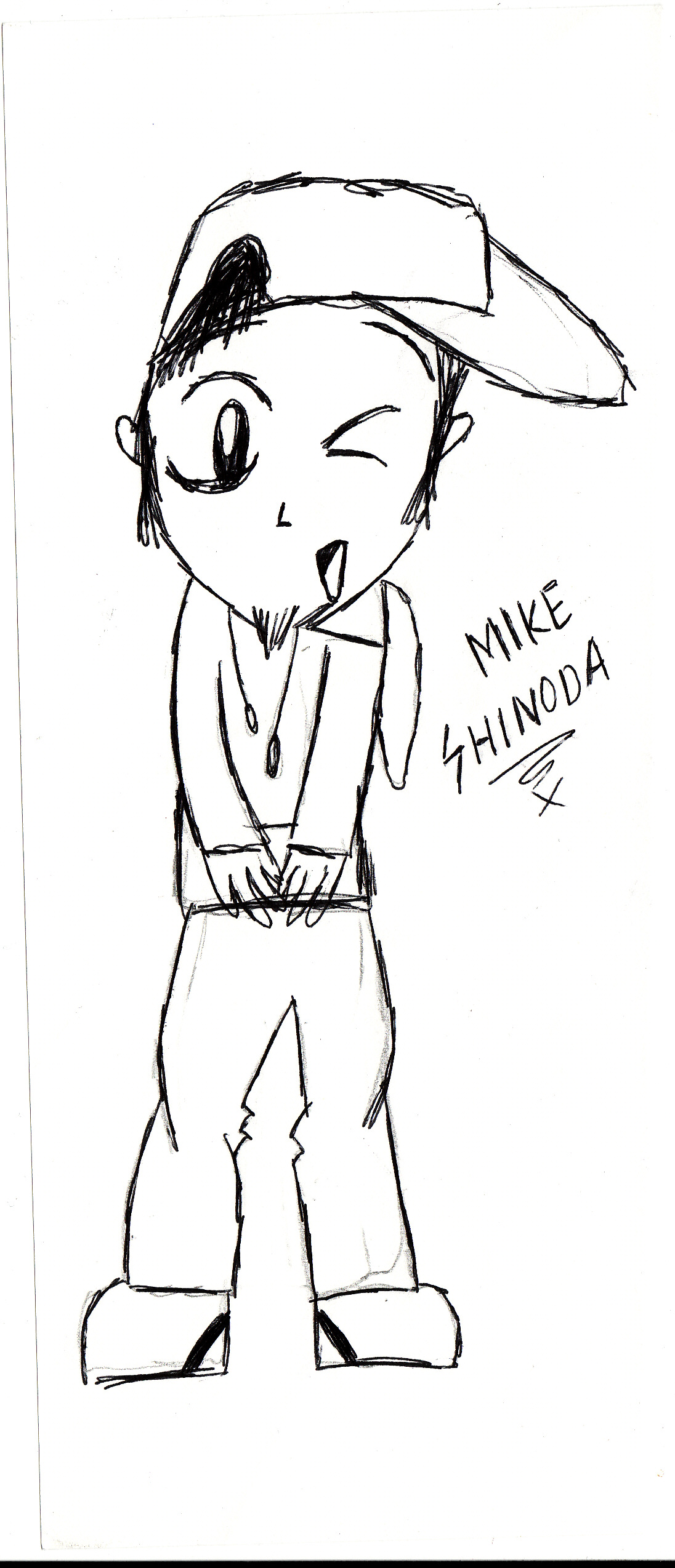 Mike Shinoda =) by BubblesHedgie