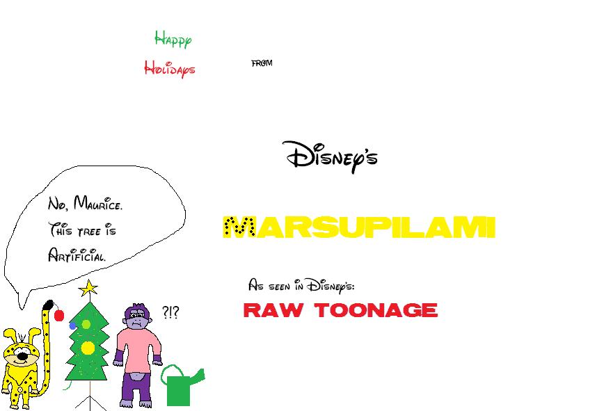 Disney's Marsupilami Christmas by BuddyBoy600alt