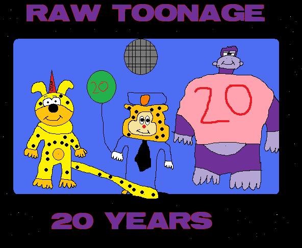 Raw Toonage 20th anniversary by BuddyBoy600alt