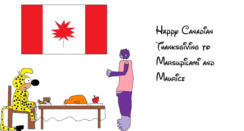 Disney's Marsupilami Canadian Thanksgiving by BuddyBoy600alt