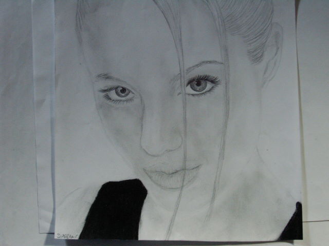 Angelina Jolie by Buffycarrie