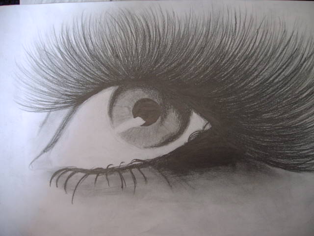Christina's pretty eye by Buffycarrie