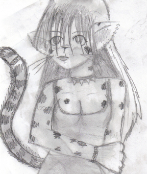 my cat girl!!!!!!!!!!!!!!!!!! by Bullet_with_Butterfly_wings