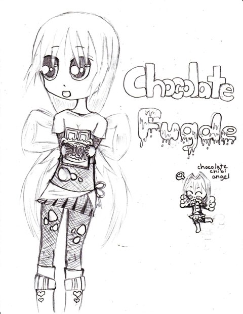 Chocolate Fudge (pencil) by Bunny107