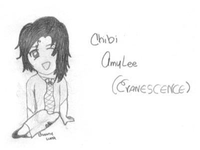 Chibi Amy Lee (Evanescence girl) by BunnyLuna