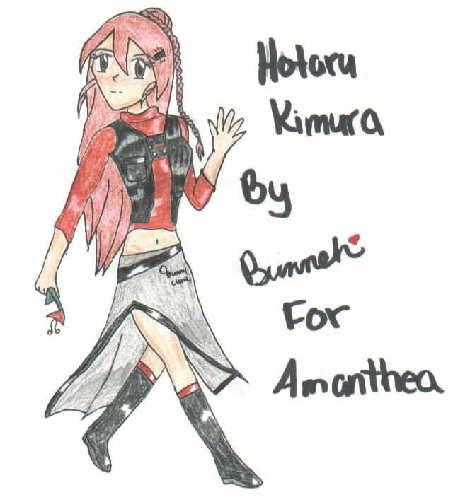 Hotaru Kimura (for Amanthea) by BunnyLuna