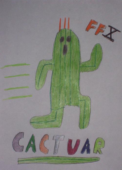 A Cactuar (comments anyone?) by Busiris