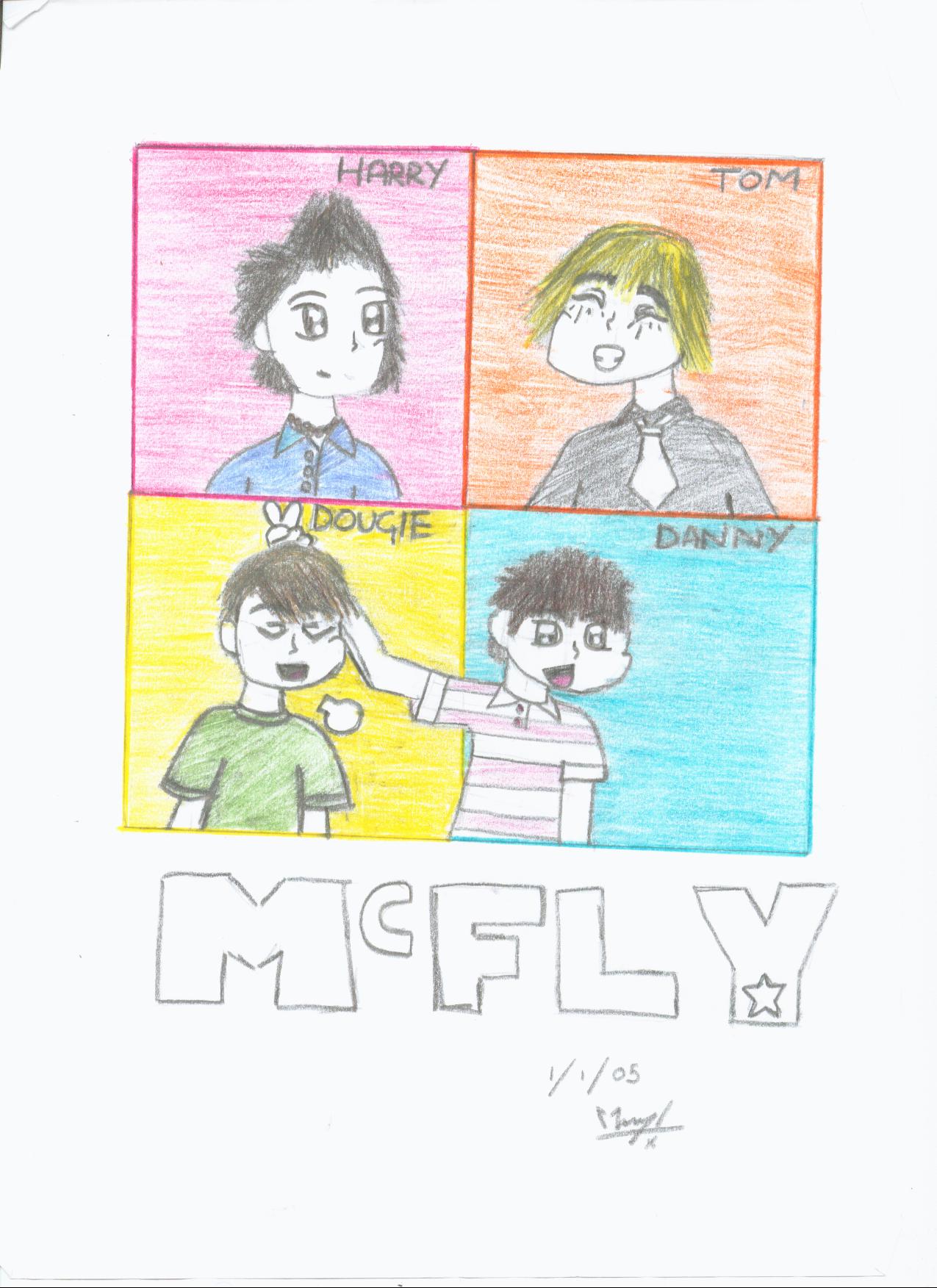 Anime McFly - Coloured by Bustedangel04