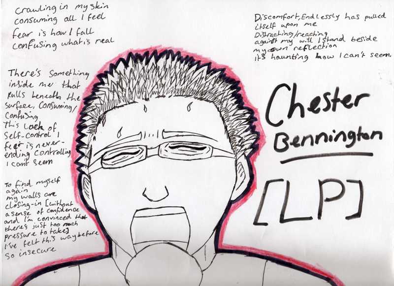 Chester Bennington (for Linkin Park Chazzy Chaz) by ButtNugget