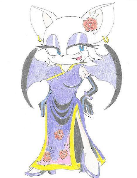 Rouge in a Kimono by ButterflyKisses