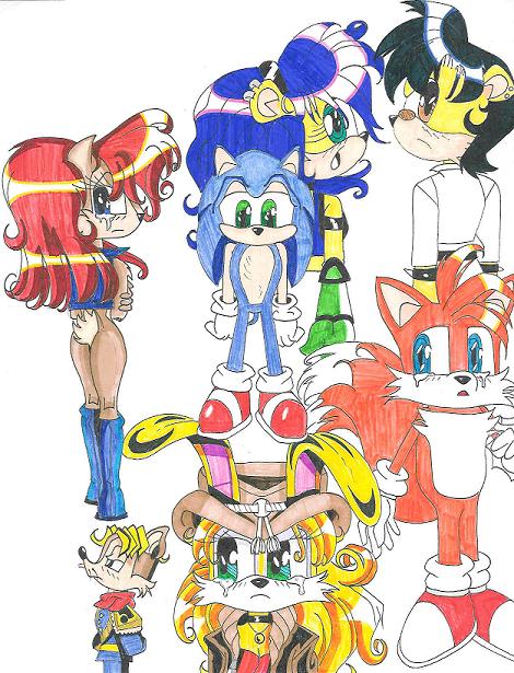 Sonic Group Picture by ButterflyKisses