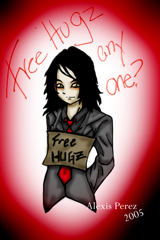 Gerard Way: Free Hugz? by Butterfly_Chaiser