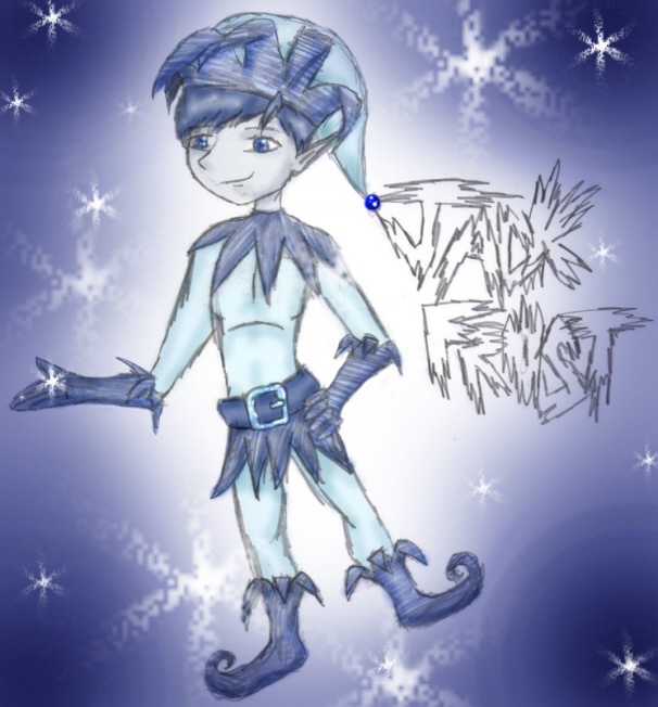 Jack Frost- My Sister Drew It by Butterfly_Chaiser