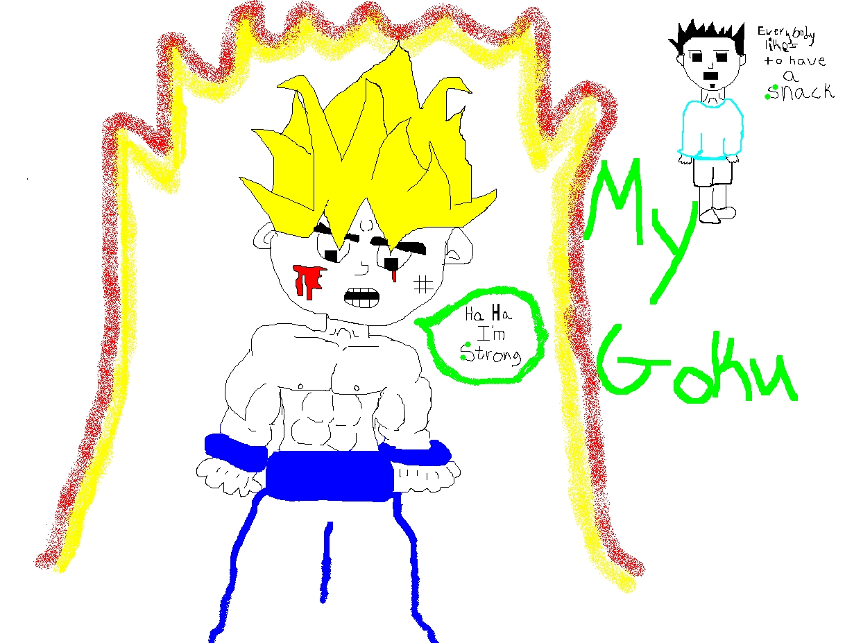 My Goku by babydl5937