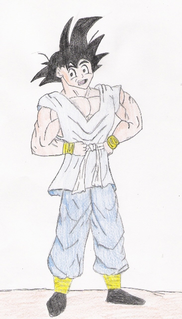 Goku Ready to Train by babymonster