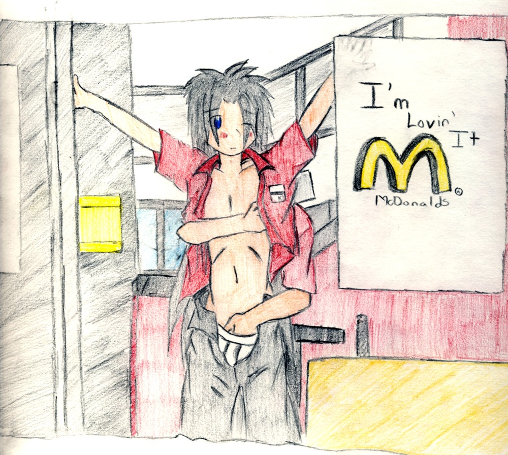 Attracting Attention at McDonalds by baka614