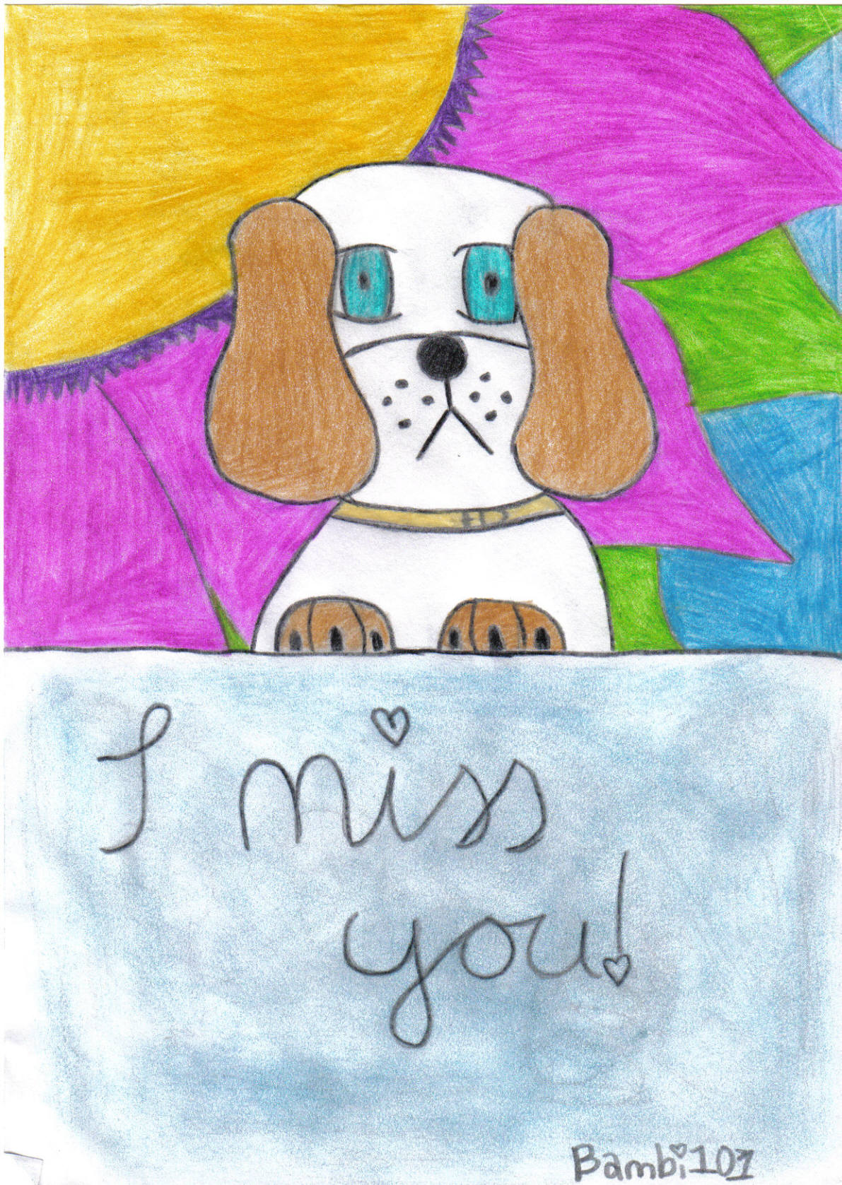 i miss you! by bambi101