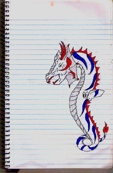 Dragon thats going on my firend gatuir by barbara