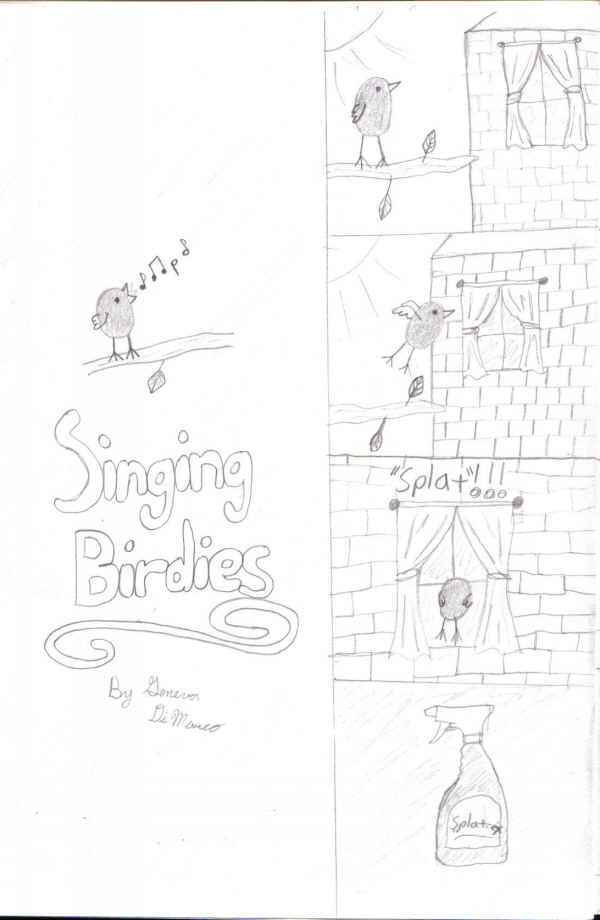 Singing Birdies comic 1 by battousaisgurl