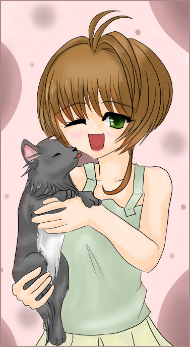 Sakura+Puppy by beanaroony