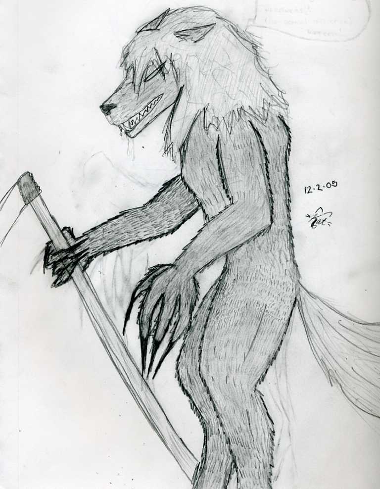 Werewolf (AKA me...heheeh) by beastboyscrush