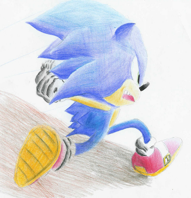 Sonic Run Away by beaven1302