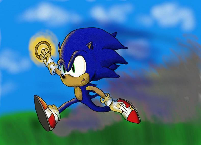 Sonic speed by beaven1302