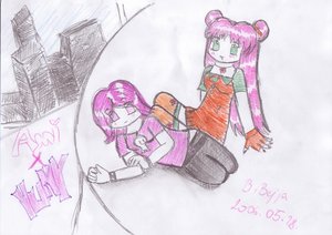Ami and Yumi at the hotel by bejja
