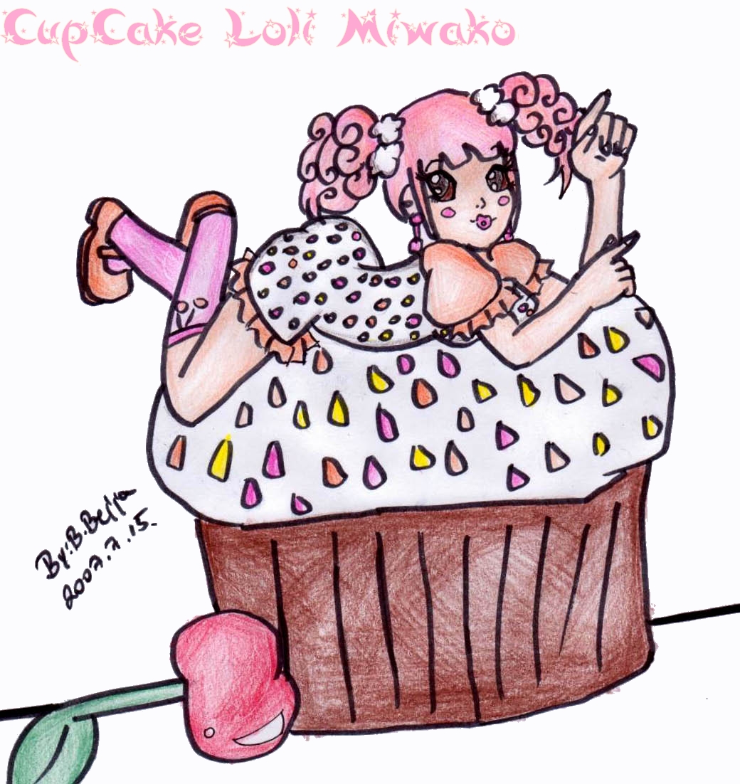 Cupcake Miwako by bejja