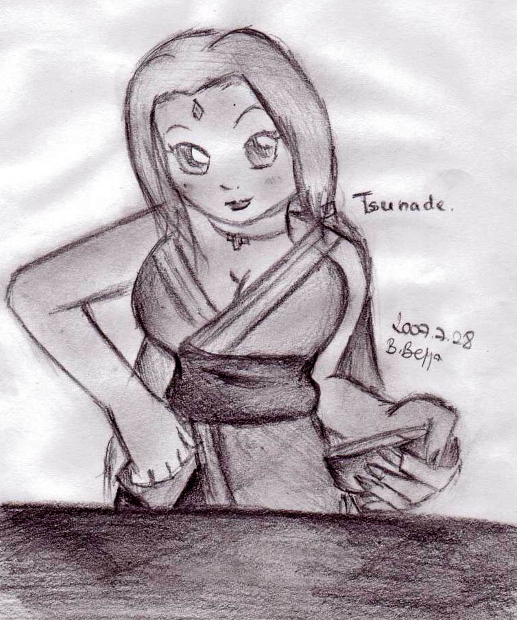 my 1st try at tsunade by bejja