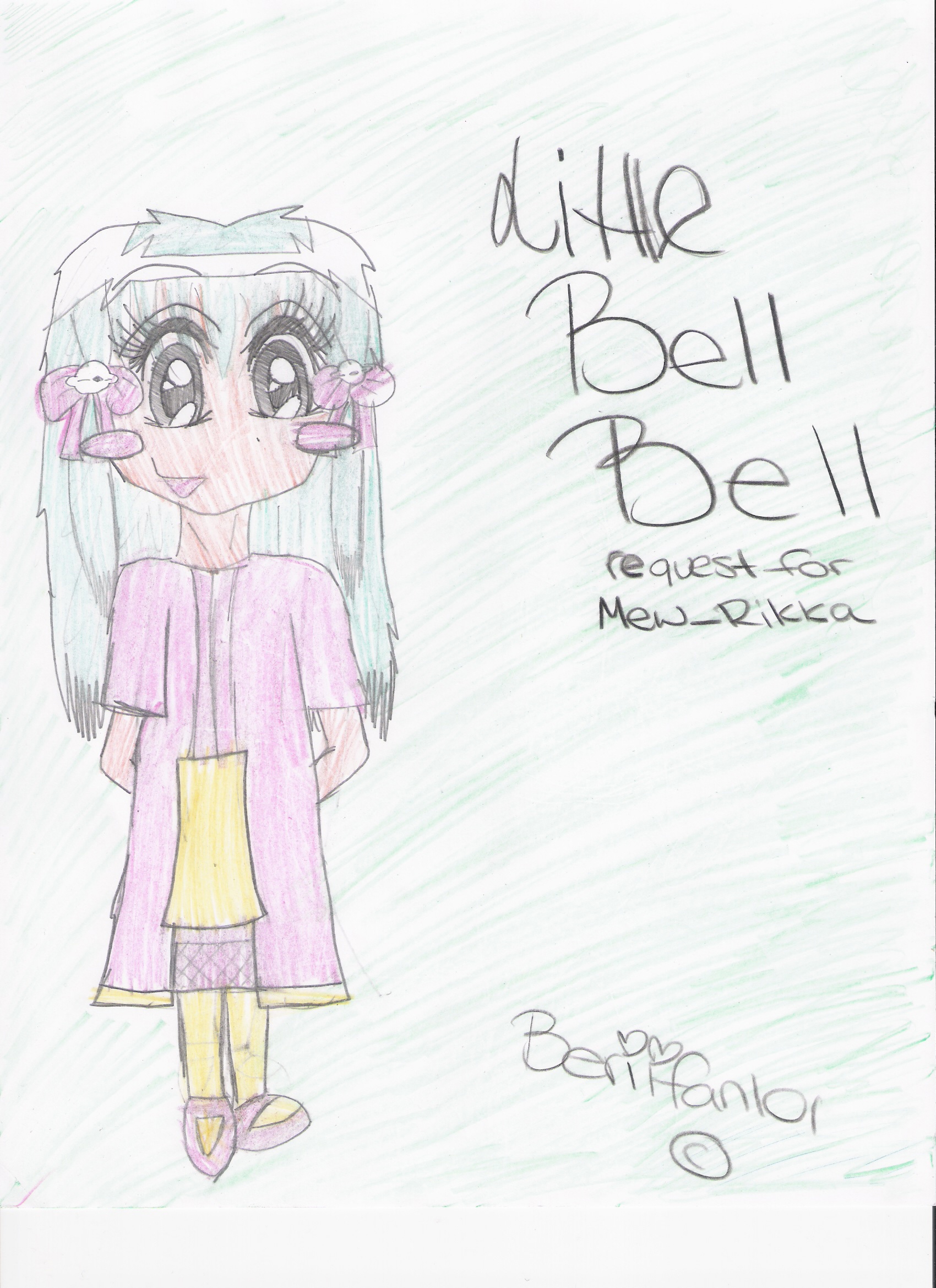 little Bell Bell request for Mew_Rikka by beriifan101