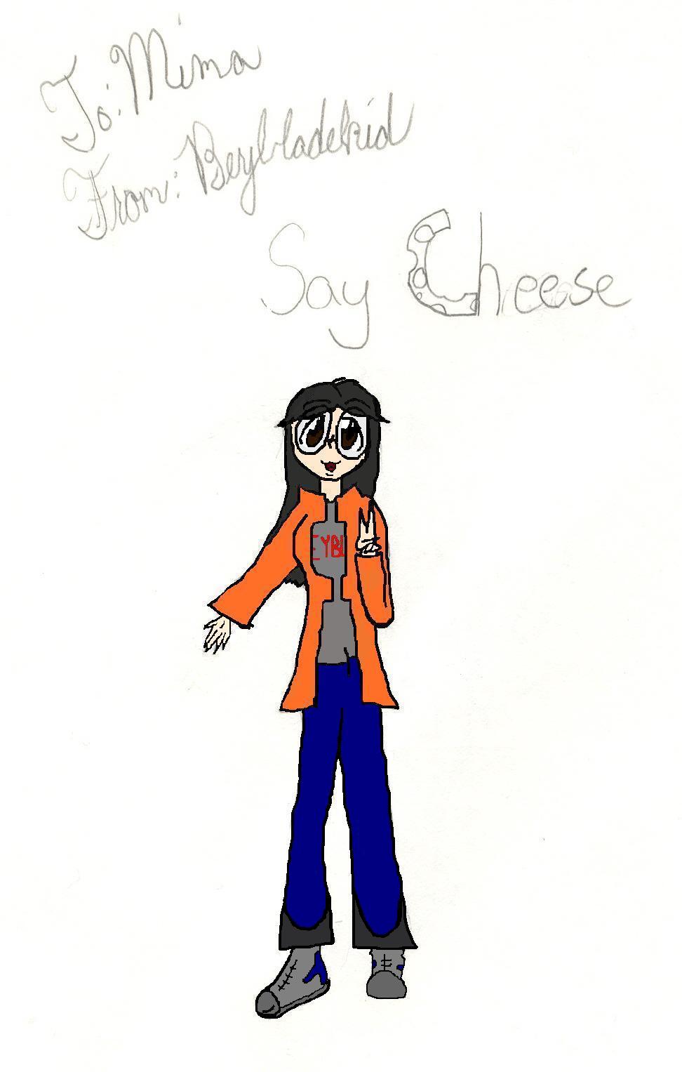 Say Cheese Mima by beybladekid