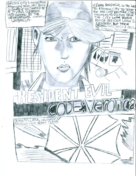 resident evil code veronica comic part1 by billycoenfan2010
