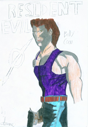 how do i look - re0 - billy (colour pencil) by billycoenfan2010