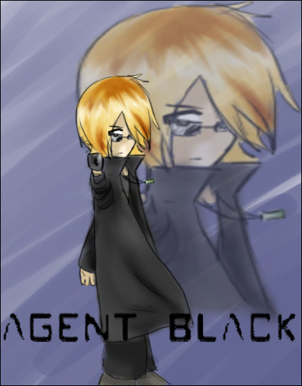 Agent Black- - Black by biofreak5