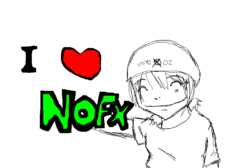 I *heart* NOFX by bite_me_choco_man