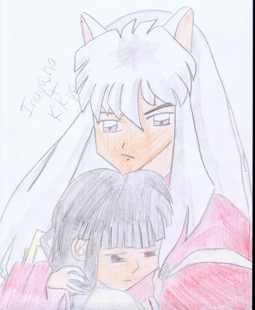 Inuyasha and Kikyo *request for zelda41* by blackbird1331