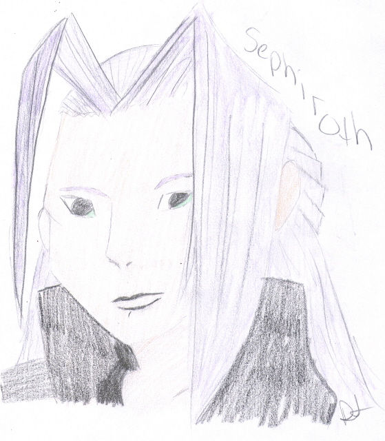 Sephiroth by blackbird1331
