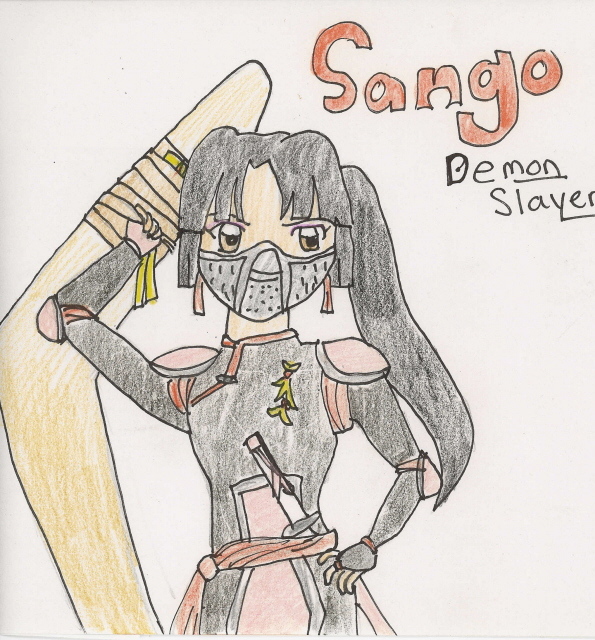 Sango *demon slayer* by blackbird1331
