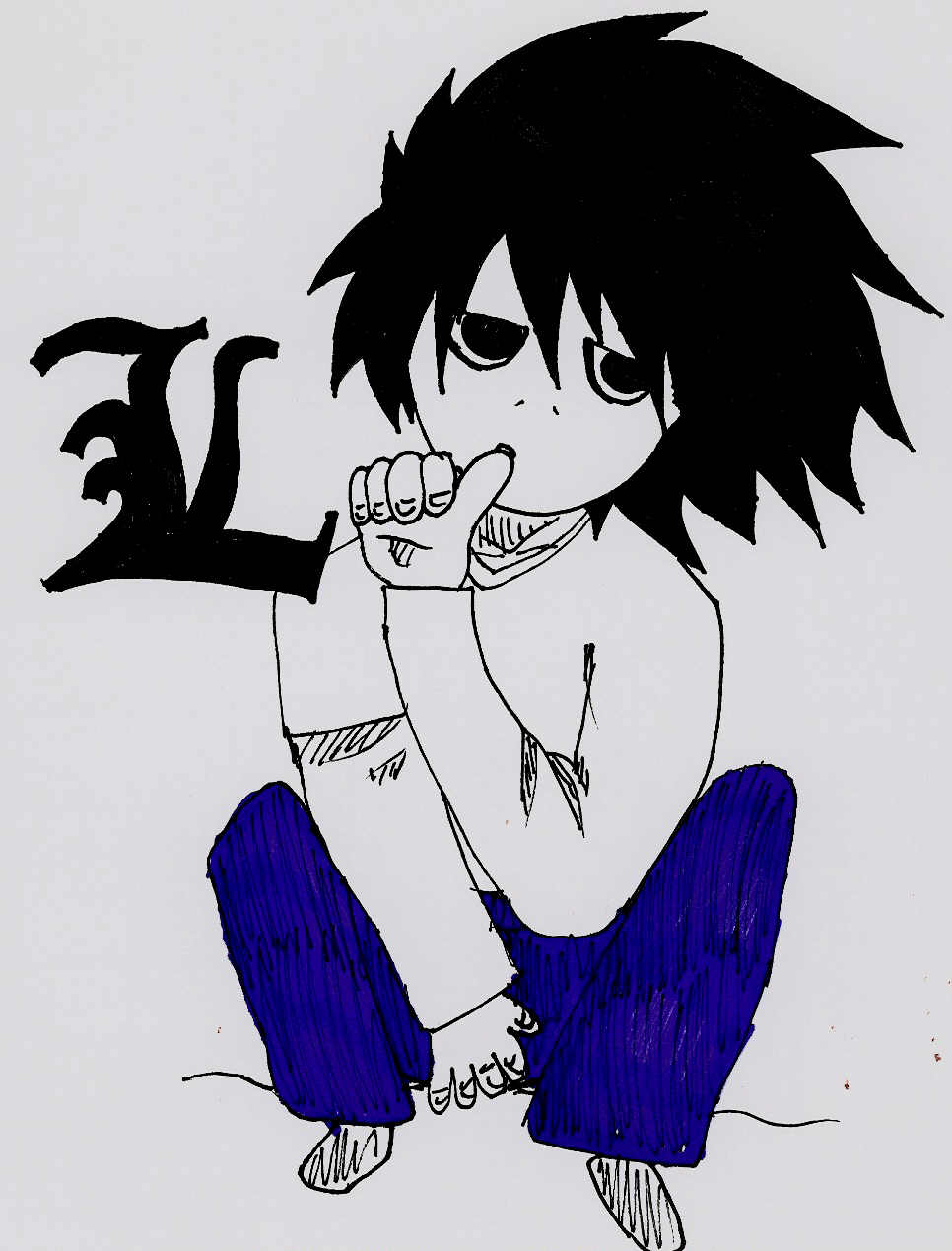 L. Lawliet by blackbird1331