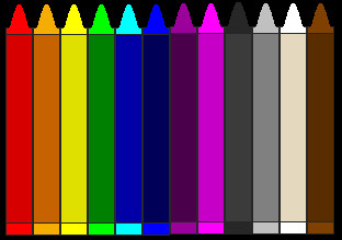 Crayons by blackcatcurse