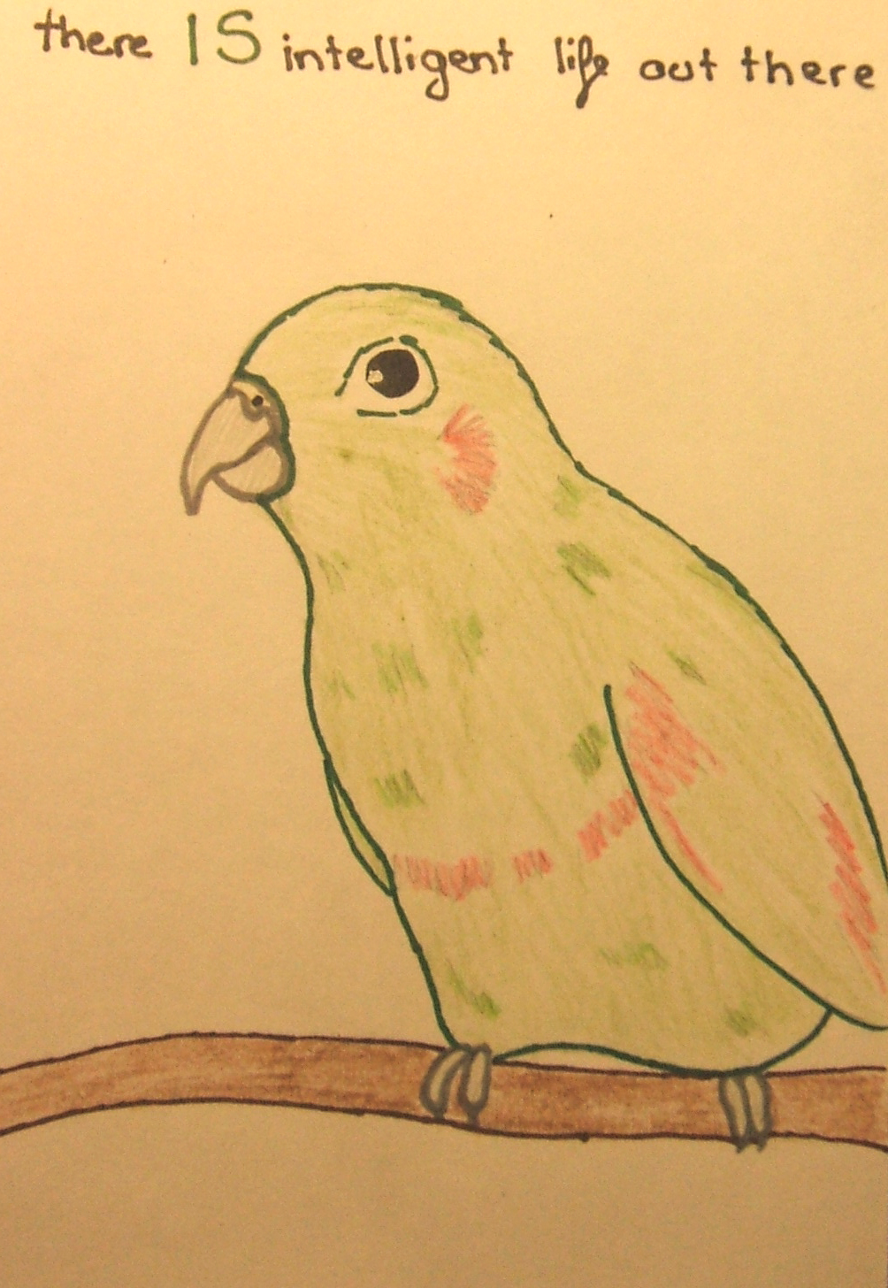 Parakeet of intelligent DOOM by blackdragon1991