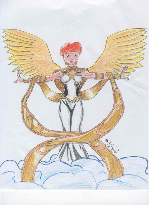 Guardian Angel Joan (request for Wandering Spirit) by blackdragon_518