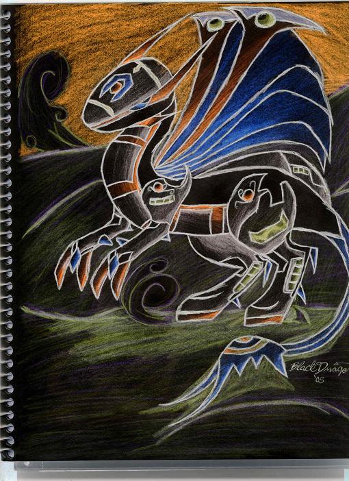 *metal dragon (inverted)* by blackdragon_518