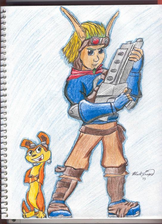 Jak (request for Big_Pimpin_Domo) by blackdragon_518