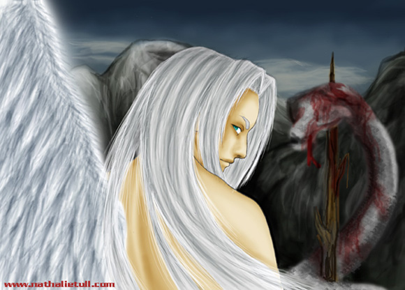 Sephiroth - The one winged angel by blackfauve