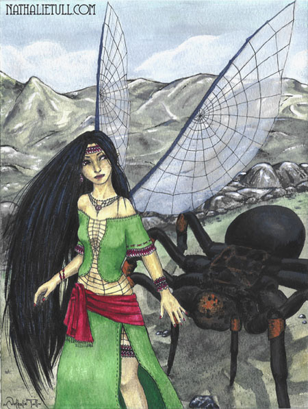The Spider's bride by blackfauve