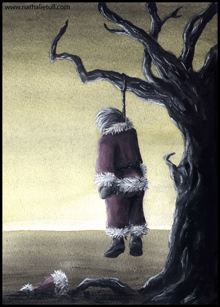 -Santa's escape by blackfauve