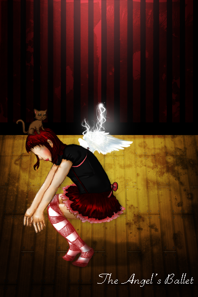 The Angel's Ballet 1 by blackpaintbucket