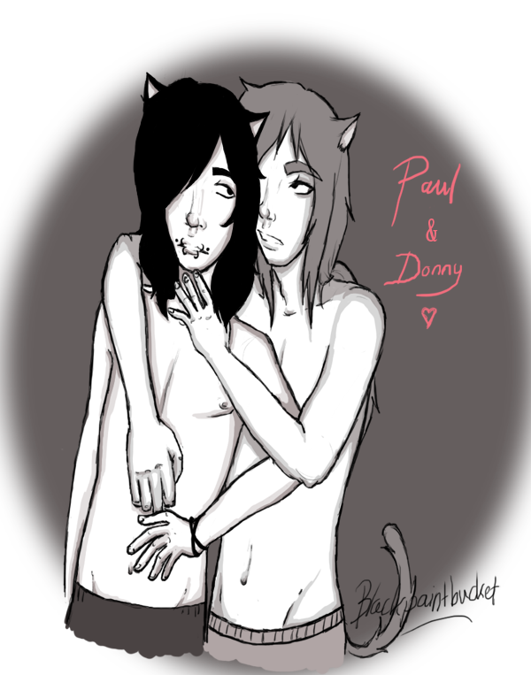 Paul & Donny by blackpaintbucket